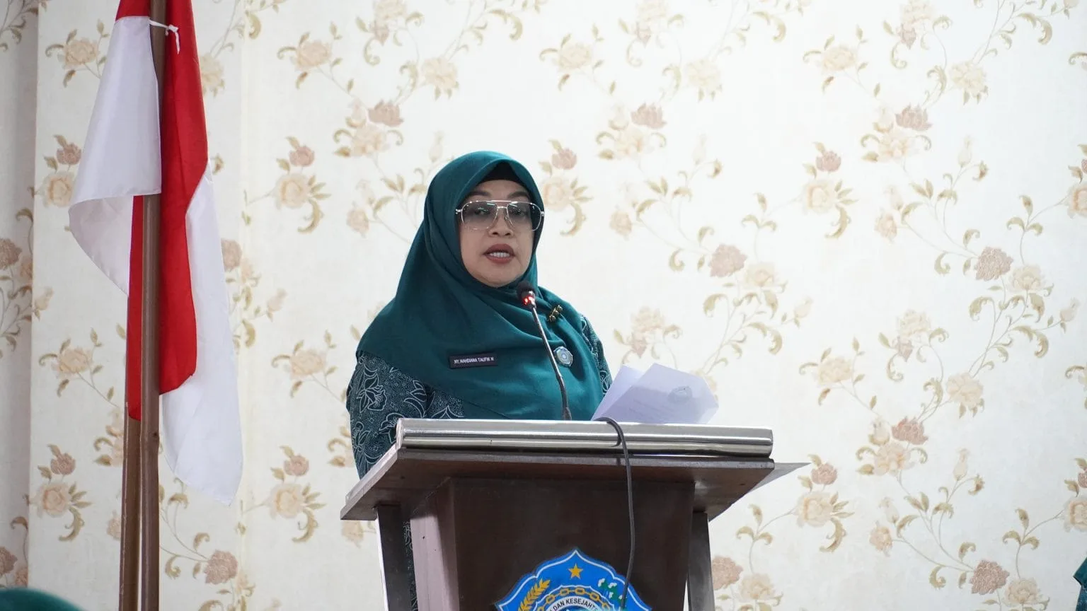 Plt. Ketua TP PKK Kabupaten Cilacap, Mahdiana Taufik Nurhidayat.(Foto: Diskominfo Cilacap)