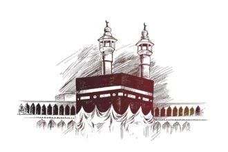 Ilustrasi Ka'bah.(dok Freepik)
