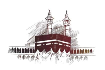 Ilustrasi Ka'bah.(dok Freepik)