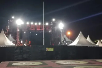 penutupan area kegiatan smehs hepi di alun-alun Banjarnegara jadi polemik