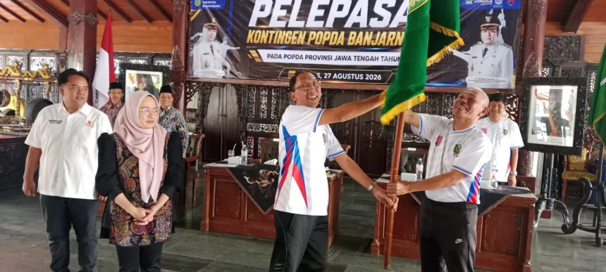 Pelepasan atlet pelajar Banjarnegara jelang Popda Jateng 2026