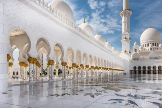 Ilustrasi gambar masjid.(dok Pixabay)