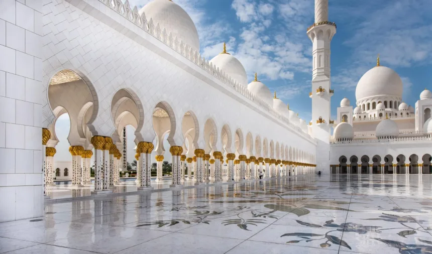 Ilustrasi gambar masjid.(dok Pixabay)