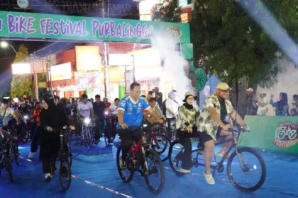 Pemerintah Kabupaten Purbalingga menggelar Soedirman Bike Festival 2026 di Alun-Alun Purbalingga pada Sabtu (19/9/2026) sore.(Foto: Prokompim Setda Purbalingga)
