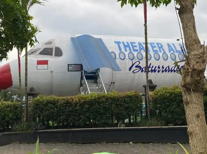 Lokawisata Baturraden dengan ciri khas pesawatnya. (Foto: Dok Warga)