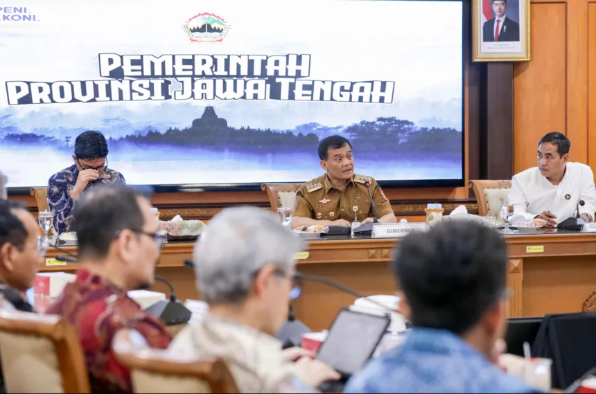 GUbernur Ahmad Luthfi targetkan pembangunan PSEL Semarang selesai Desember dan beroperasi pada 2028