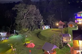 Caub Baturraden jadi destinasi citylight favorit warga Purwokerto. (Foto: Dok Mercusuarnews.co)