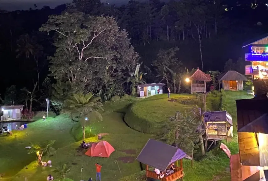 Caub Baturraden jadi destinasi citylight favorit warga Purwokerto. (Foto: Dok Mercusuarnews.co)