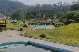 Menjelajahi Desa Wisata Melung di Banyumas. (Foto: Dok mercusuarnews.co)