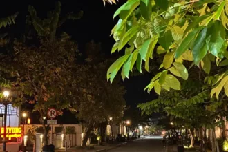 Kota Lama Banyumas bisa jadi alternatif kegiatan malam minggu warga. (Foto: Dok Mercusuarnews.co)