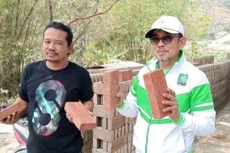 Limbah cucian pasir putih disulap jadi bata merah bekualitas