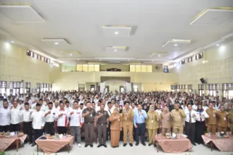 Bupati Lilis Nuryani menghadiri acara Sosialisasi Program dan Penguatan Keanggotaan Asosiasi Badan Permusyawaratan Desa Nasional (ABPEDNAS) Kebumen, Senin (14/9/2026).(Foto: Prokompim Setda Kebumen)