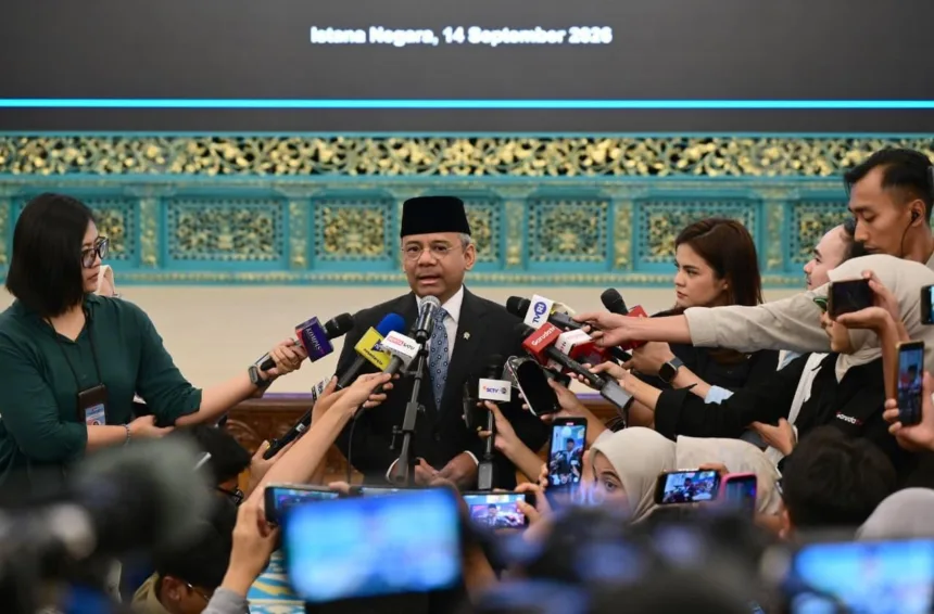 Menteri Keuangan (Menkeu) Suahasil Nazara menegaskan komitmennya untuk menjaga kesehatan dan kredibilitas Anggaran Pendapatan dan Belanja Negara (APBN) dalam mendukung program-program prioritas pemerintah.(Foto: BPMI Setpres)