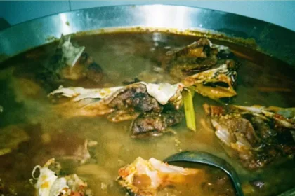 Brekecek Pathak Jahan merupakan kuliner khas Cilacap. (Sumber: Editing TikTok @ykrasa)