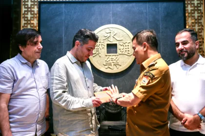 Gubernur Jateng saat bertemu dengan investor Dubai