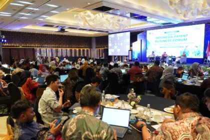 Direktorat Jenderal Kekayaan Intelektual (DJKI) Kementerian Hukum resmi menutup rangkaian FGD dan Workshop Road to Indonesia Patent Business Forum di AYANA Midplaza Jakarta, Rabu (16/9/2026).(Foto: dgip.go.id)