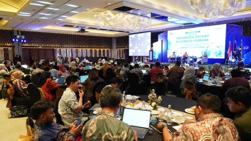 Direktorat Jenderal Kekayaan Intelektual (DJKI) Kementerian Hukum resmi menutup rangkaian FGD dan Workshop Road to Indonesia Patent Business Forum di AYANA Midplaza Jakarta, Rabu (16/9/2026).(Foto: dgip.go.id)