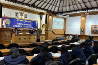 KPK menggelar talkshow bertajuk “Think Big, Act Right: Membentuk Generasi Muda dengan Integritas dan Kepemimpinan dalam Membangun Masa Depan” di Universitas Udayana, Badung, Bali, Kamis (17/9/2026).(Foto: kpk.go.id)