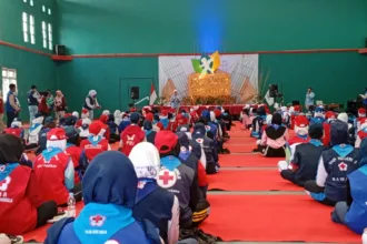 Jumbara PMR Banjarnegara diikuti ratusan peserta dari 49 SMP/MTs. Kegiatan mengasah keterampilan kepalangmerahan, kepemimpinan dan kepedulian sosial Gen Z.