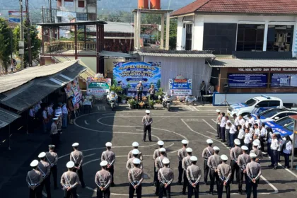 HUT Lalu Lintas Bhayangkara ke-71 menjadi momentum Satlantas Polres Banjarnegara memperkuat pelayanan modern, teknologi, transparansi, dan keselamatan.