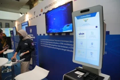 Korlantas Polri resmi meluncurkan inovasi STNK Digital sebagai solusi praktis dan modern bagi masyarakat pengguna kendaraan bermotor.(Foto: Korlantas Polri)