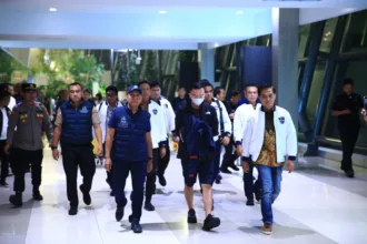 DPO kasus perjudian online internasional bernilai fantastis, resmi berakhir. Tim gabungan Direktorat Tindak Pidana Siber Barekrim Polri mengkap FP di Thailand.(Foto: humas.polri.go.id)