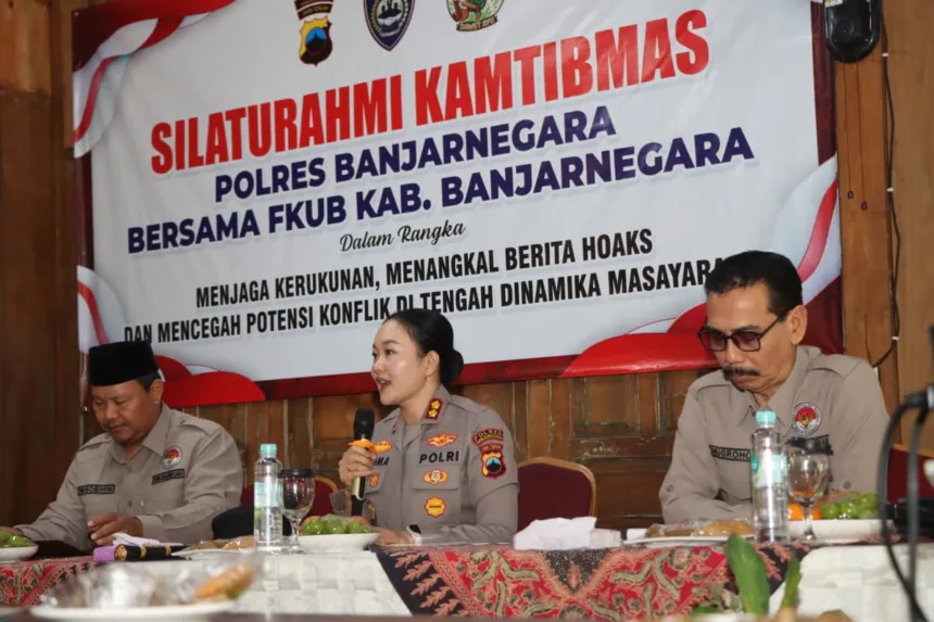 Jaga Kamtibmas Banjarnegara, Kapolres Ajak FKUB Tangkal Hoaks dan Provokasi