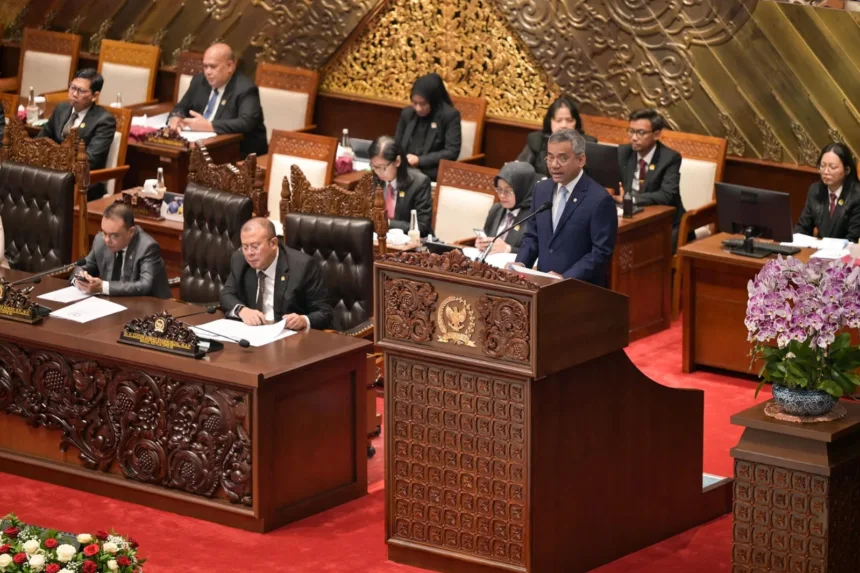 DPR resmi menyetujui Rancangan Undang-Undang tentang Anggaran Pendapatan dan Belanja Negara (RUU APBN) Tahun Anggaran 2027.(Foto: kememkeu..go.id)