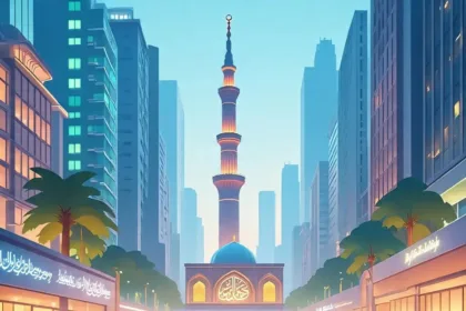 Manusia abad 21 tidak cukup hanya saleh secara ritual, tetapi juga harus matang secara akal, kuat secara mental, dan lembut secara sosial. (Ilustrasi gambar Meta AI)