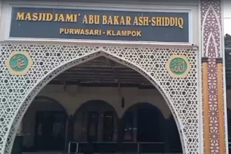 Masjid Abu Bakar Ash-Shiddiq Klampok Banjarnegara. (Foto: dok Mercusuarnews.co)