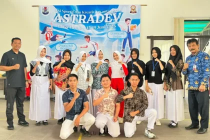 Siswa SMPN 1 Bawang Kelola Turnamen Badminton, Belajar Kepemimpinan Lewat Sport Education Model