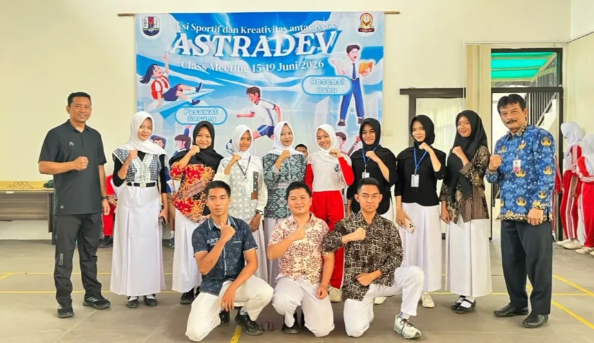 Siswa SMPN 1 Bawang Kelola Turnamen Badminton, Belajar Kepemimpinan Lewat Sport Education Model