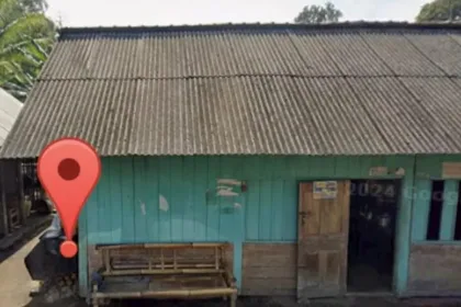 Nampak depan Warung Nini Lereng di Welahan Kulon, Adipala, Cilacap. (Foto: Tangkapan layar Google Maps)