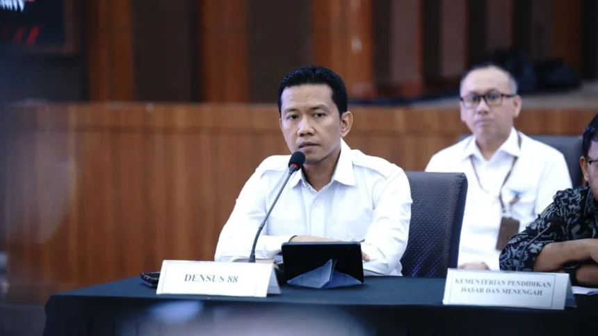 Juru Bicara Densus 88 Antiteror Polri Kombes Mayndra Eka Wardhana.(Foto: Humas Polri)