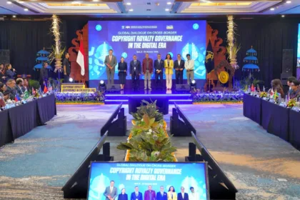 Forum Global Dialogue on Cross-Border Copyright Royalty Governance in the Digital Era di Bali.(Foto: dgip.go.id)
