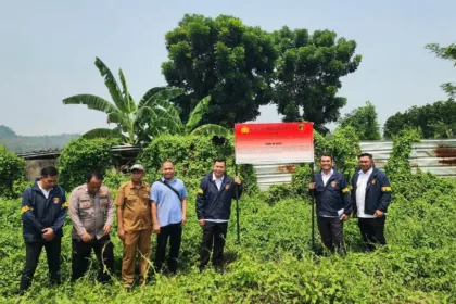 Bareskrim Polri menyita lima aset tanah dan bangunan senilai total Rp425 miliar terkait kasus dugaan penipuan investasi PT Dana Syariah Indonesia.(Foto: Humas Polri)