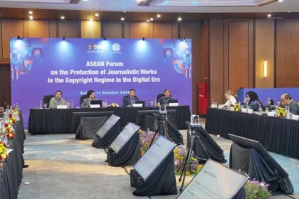 Diskusi bertema “The Legal Status and Protection Practices of Journalistic Works under the Copyright Regime” digelar di The Patra Hotel, Bali.(Foto: dgip.go.id)