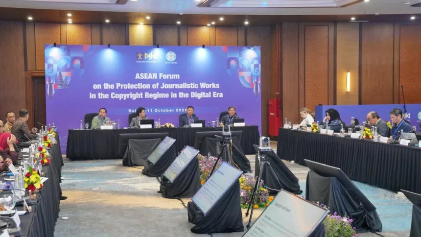 Diskusi bertema “The Legal Status and Protection Practices of Journalistic Works under the Copyright Regime” digelar di The Patra Hotel, Bali.(Foto: dgip.go.id)