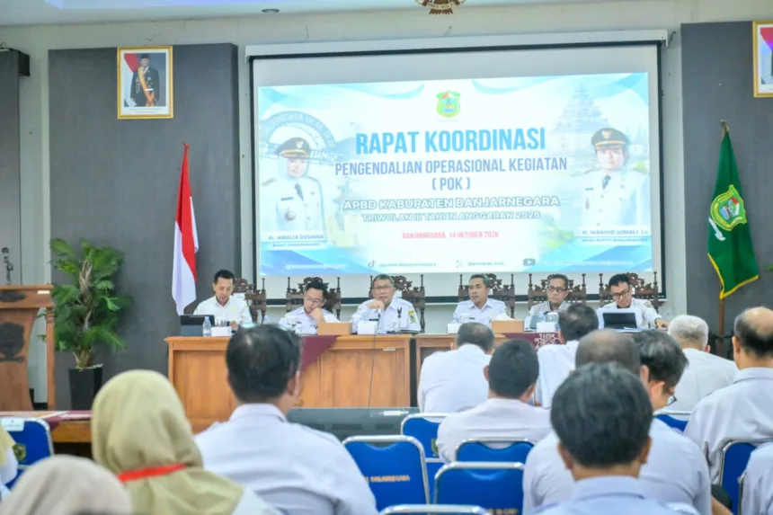 Realisasi APBD Banjarnegara baru 65,72 persen hingga September 2026. Sekda Hendro Cahyono meminta OPD mempercepat belanja dengan tetap mematuhi aturan.